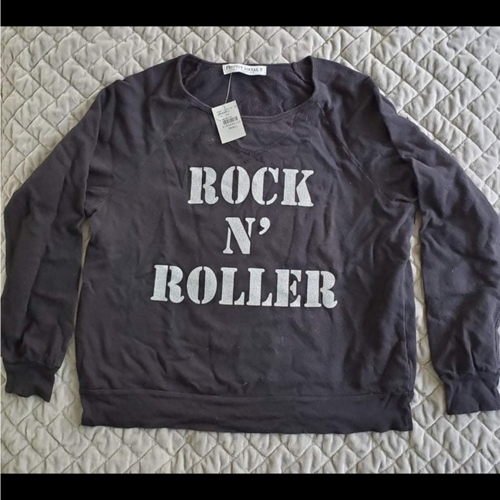 Project Social T Black Sweatshirt